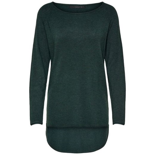 Only Sweter Kobieta - WH7-MILA_LACY_LONG_PULLOVER_KNT_NOOS_150 - Zielony XL Italian Collection Worldwide