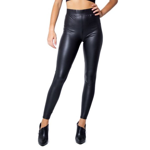 Only Legginsy Kobieta - WH7-Cool_Coated_Legging_Noos_9 - Czarny XL Italian Collection Worldwide