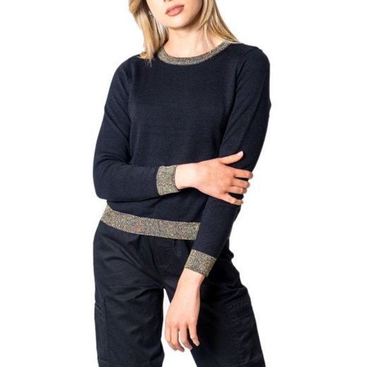 Only Sweter Kobieta - WH7-Kate_L_S_Pullover_Box_EX_Knt_9 - Czarny XS Italian Collection Worldwide