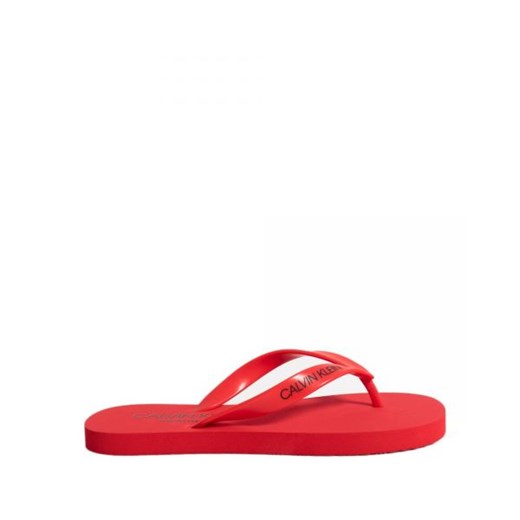 Calvin Klein Jeans Mężczyzna Flip Flops - WH7-FF_SANDALS_UNISEX_146 - Czerwony 39_40 Italian Collection Worldwide