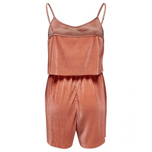 Only Dres Kobieta - WH7-CLAUDIA_STRAP_PLISSE_PLAYSUIT_WVN_141 - Brązowy 38 Italian Collection Worldwide