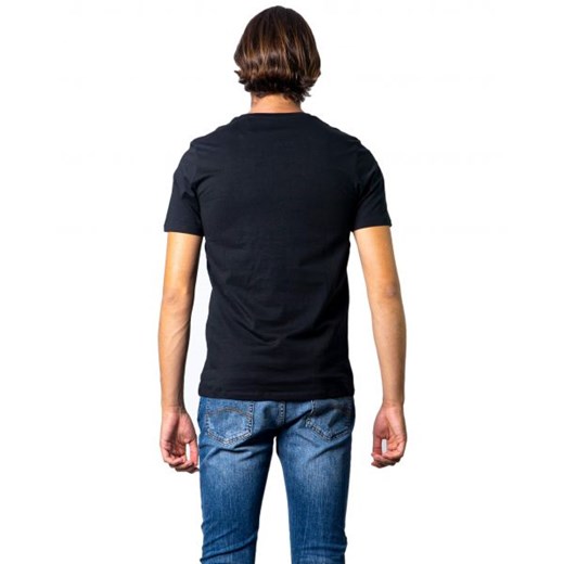 Jack Jones T-shirt Mężczyzna - Denim Logo Tee Ss O-neck Noos - Czarny Jack Jones L Italian Collection Worldwide