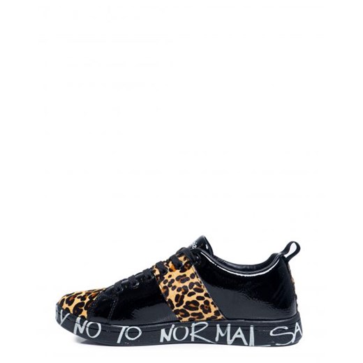 Desigual Kobieta Sneakers - Shoes cosmic leopard - Czarny Desigual 36 Italian Collection Worldwide