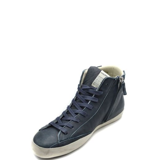 Philippe Model Mężczyzna Sneakers - WH6-BC39416-EPT10499-blu - Niebieski Philippe Model 43 Italian Collection Worldwide