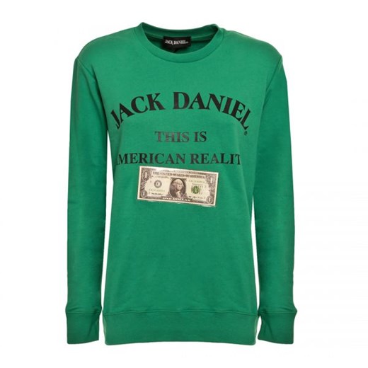Zielona damska bluza Jack Daniels Jack Daniel L Italian Collection Worldwide