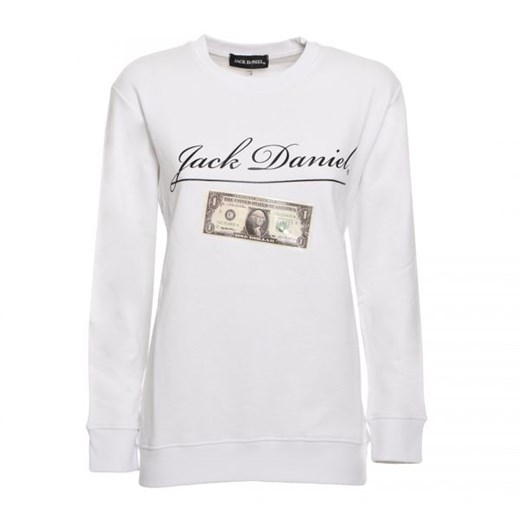 Biała bluza Jack Daniels Jack Daniel S Italian Collection Worldwide