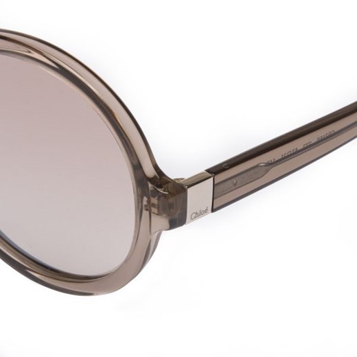 Damskie okulary przeciwsłoneczne Chloe brązowe  Italian Collection Worldwide