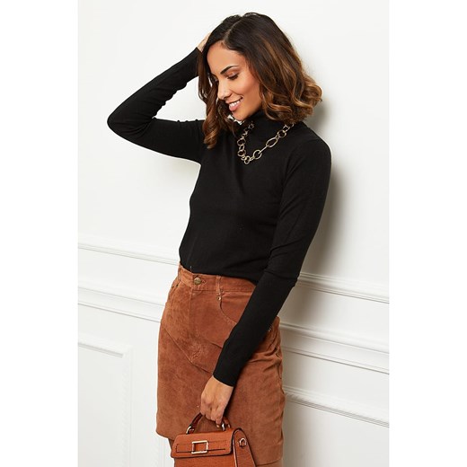 Sweter damski Soft Cashmere kaszmirowy z golfem 