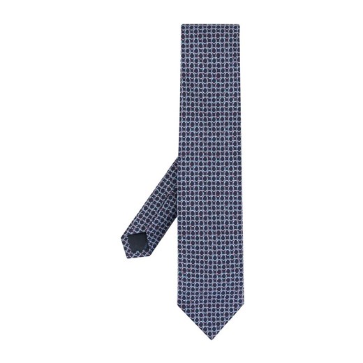 Niebieski krawat Salvatore Ferragamo 