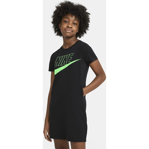 Sukienka dziewczęca Nike z napisem 