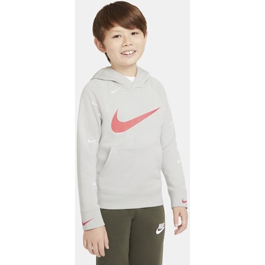 Bluza chłopięca szara Nike z dzianiny