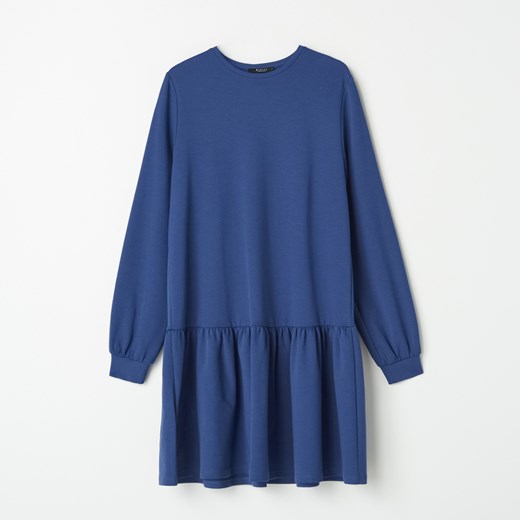 Mohito - Dresowa sukienka - Niebieski Mohito S promocja Mohito