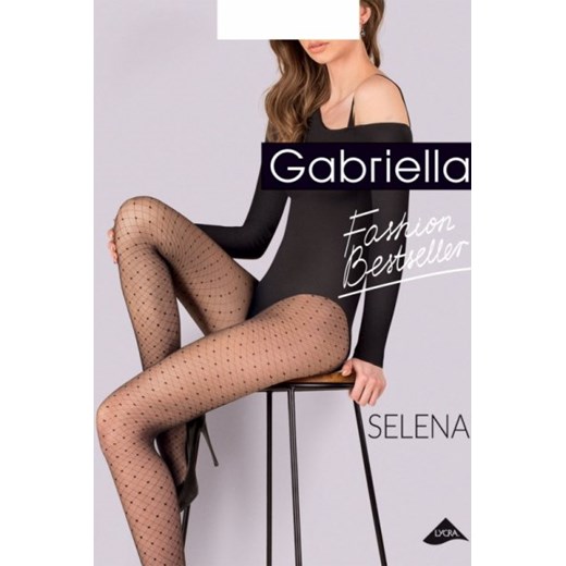 Rajstopy Model Gabriella Selena code 494 Black - Gabriella Gabriella 3-M Mywear