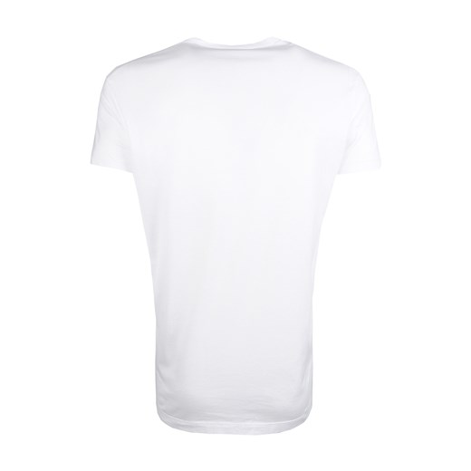 T-shirt męski Roberto Cavalli z krótkim rękawem z napisem 