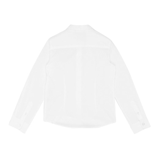 Koszula chłopięca Emporio Armani bawełniana biała 