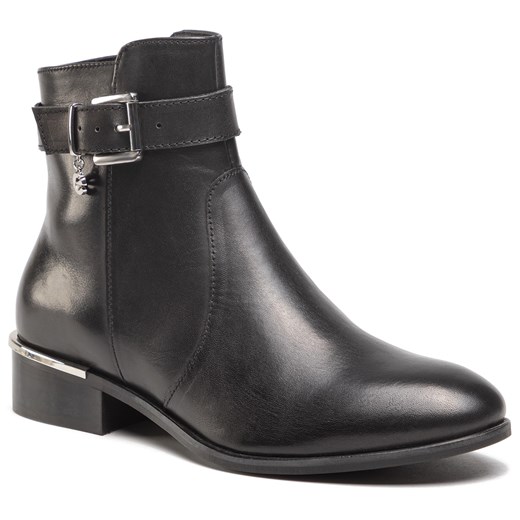 Botki MEXX - Fly MXDA0106W Black 1000 Mexx 40 eobuwie.pl