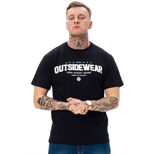 T-shirt OSW "Goth" Czarny Outsidewear XL 4elementy