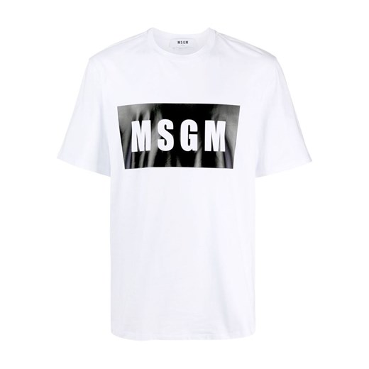 T-shirt męski MSGM z krótkim rękawem 