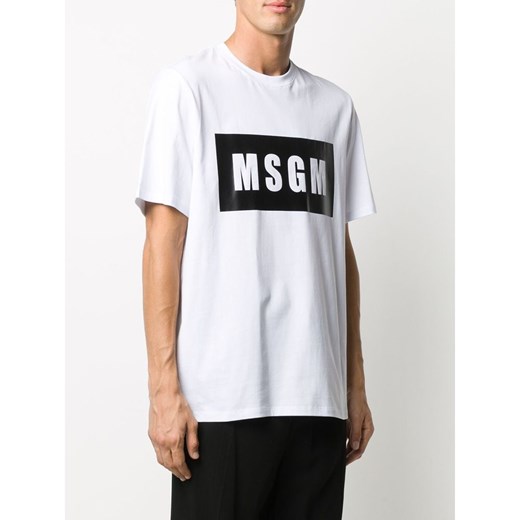 T-shirt męski MSGM z krótkim rękawem 