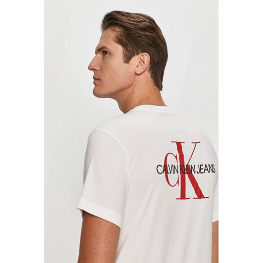 T-shirt męski biały Calvin Klein 