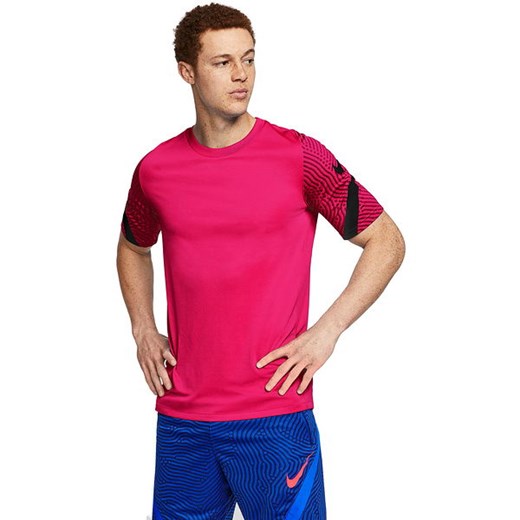 Koszulka piłkarska męska Dri-FIT Strike Nike (róż) Nike L okazyjna cena SPORT-SHOP.pl