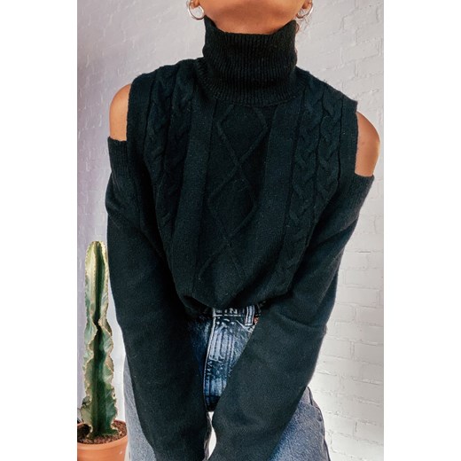 Sweter Aspen Black Laurella L/XL LAURELLA
