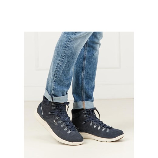 Pepe Jeans London Skórzane buty trekkingowe HIKE 40 okazyjna cena Gomez Fashion Store