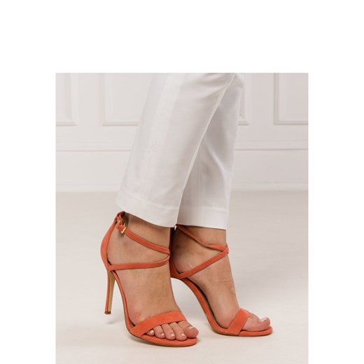 Michael Kors Skórzane sandały na szpilce ANTONIA Michael Kors 40 promocyjna cena Gomez Fashion Store