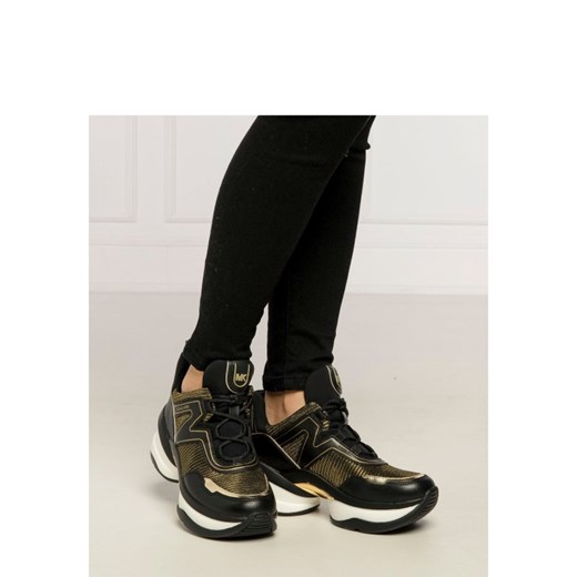 Michael Kors Sneakersy OLYMPIA | z dodatkiem skóry Michael Kors 40,5 Gomez Fashion Store