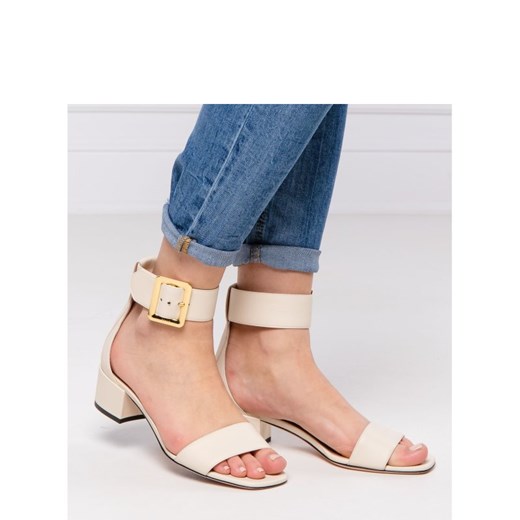 Bally Skórzane sandały JANISE 38,5 Gomez Fashion Store okazja