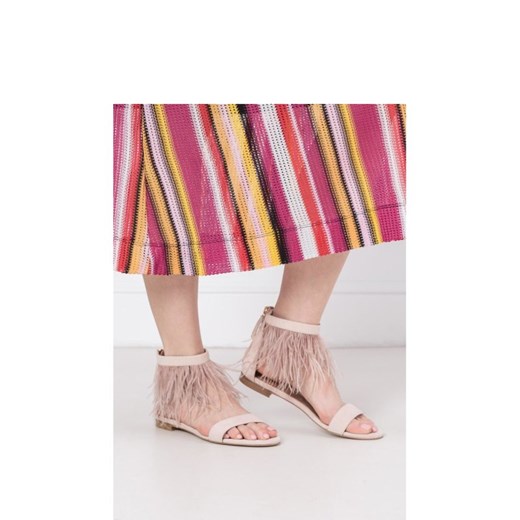 Twin-Set Skórzane sandały 37 promocyjna cena Gomez Fashion Store
