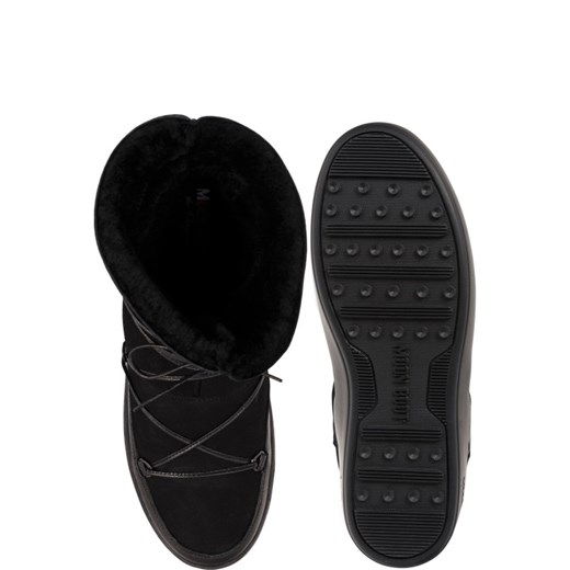 Moon Boot Skórzane śniegowce Pulse Low Shearling Moon Boot 36 okazyjna cena Gomez Fashion Store