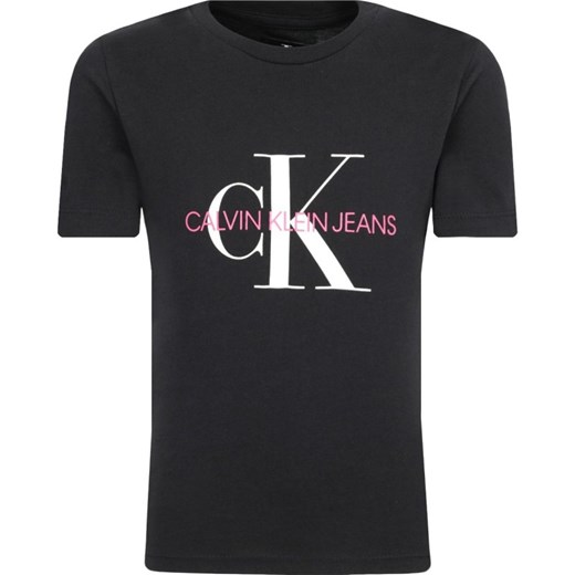 CALVIN KLEIN JEANS T-shirt monogram | Regular Fit 128 Gomez Fashion Store wyprzedaż