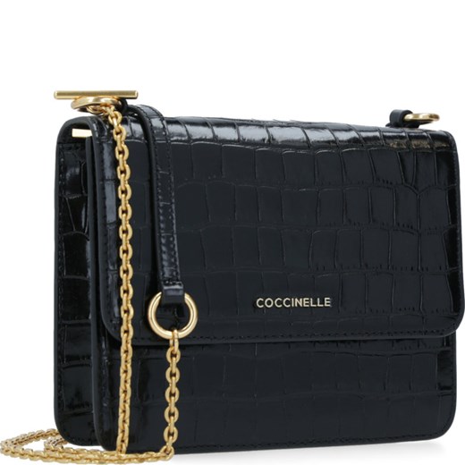 Coccinelle Skórzana listonoszka MINI Coccinelle Uniwersalny okazyjna cena Gomez Fashion Store