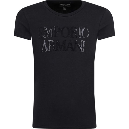 Emporio Armani T-shirt | Regular Fit Emporio Armani 130 wyprzedaż Gomez Fashion Store