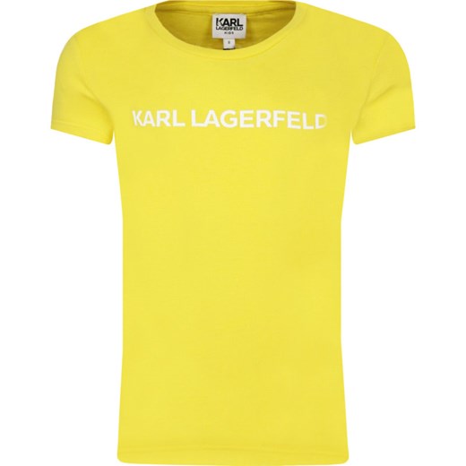 Karl Lagerfeld T-shirt | Regular Fit Karl Lagerfeld 126 wyprzedaż Gomez Fashion Store