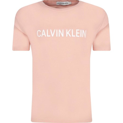 CALVIN KLEIN JEANS T-shirt LOGO | Regular Fit 116 promocyjna cena Gomez Fashion Store