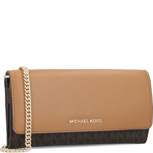 Michael Kors Skórzana kopertówka/portfel + saszetka Michael Kors Uniwersalny wyprzedaż Gomez Fashion Store