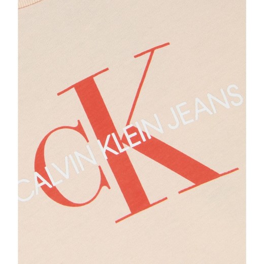 CALVIN KLEIN JEANS T-shirt MONOGRAM LOGO | Regular Fit 152 Gomez Fashion Store wyprzedaż