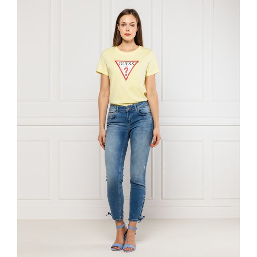 GUESS JEANS T-shirt triangle | Regular Fit S wyprzedaż Gomez Fashion Store