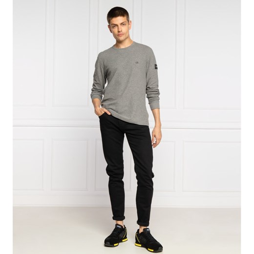Calvin Klein Sweter WAFFLE | Regular Fit Calvin Klein XL wyprzedaż Gomez Fashion Store