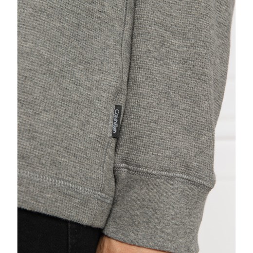 Calvin Klein Sweter WAFFLE | Regular Fit Calvin Klein XL okazyjna cena Gomez Fashion Store