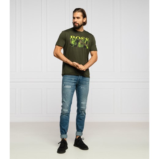 BOSS CASUAL T-shirt Thady 1 | Regular Fit | pima XXL promocja Gomez Fashion Store