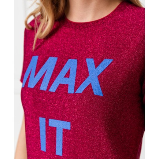 MAX&Co. Bluzka Damiere | Regular Fit M wyprzedaż Gomez Fashion Store