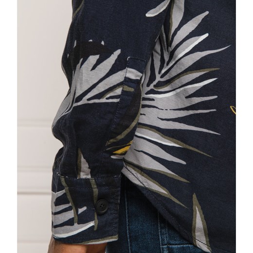 BOSS CASUAL Lniana koszula Rebus | Regular Fit M promocja Gomez Fashion Store