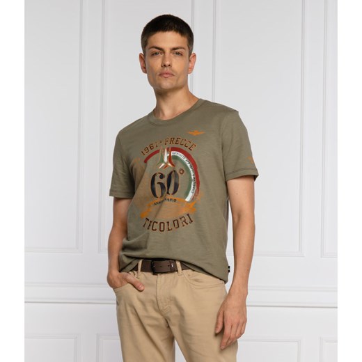 Aeronautica Militare T-shirt M.C. | Regular Fit Aeronautica Militare XXL okazyjna cena Gomez Fashion Store