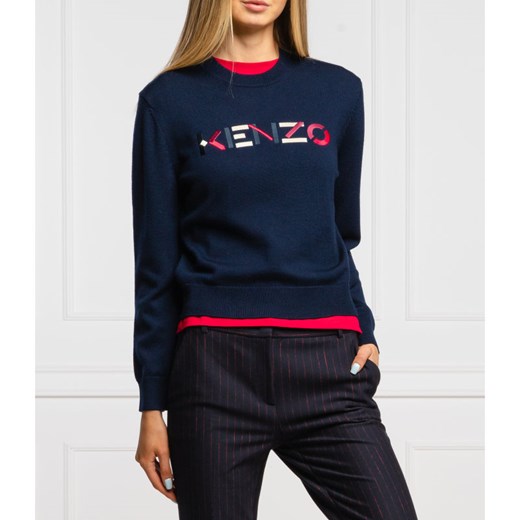 Kenzo Wełniany sweter | Regular Fit Kenzo M okazja Gomez Fashion Store