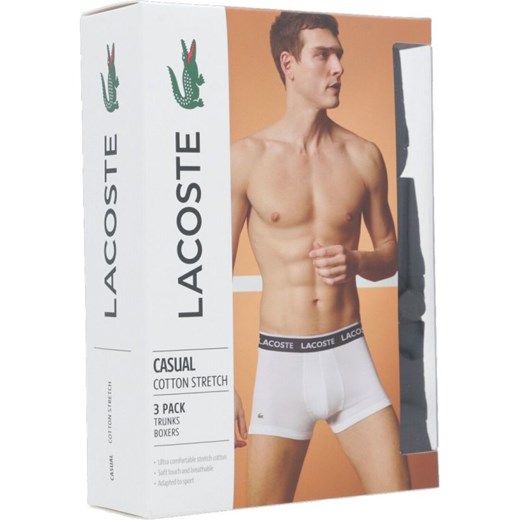 Lacoste Bokserki 3-pack Lacoste M Gomez Fashion Store okazyjna cena