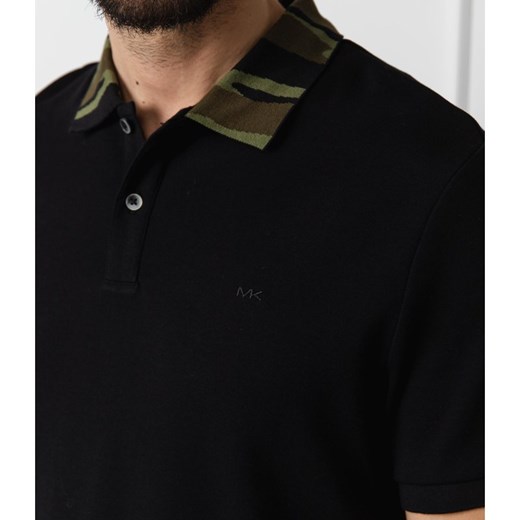 Michael Kors Polo Camo | Regular Fit Michael Kors XL promocja Gomez Fashion Store