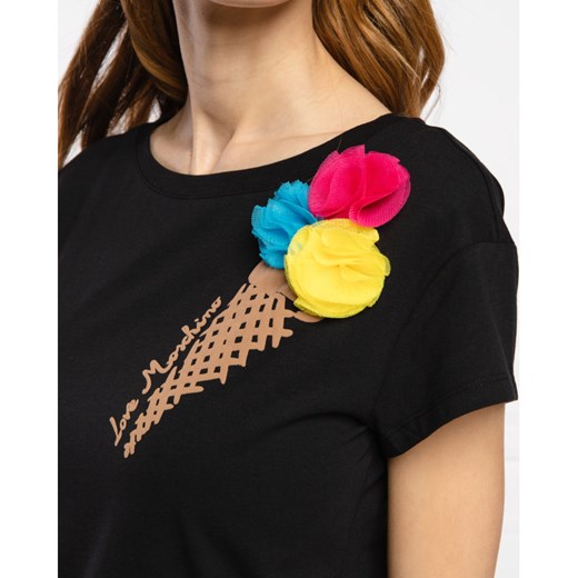 Love Moschino T-shirt | Regular Fit Love Moschino 34 Gomez Fashion Store okazyjna cena